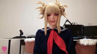 Hungry Himiko Toga from the League of Villains loves to get fucked and cum all over her pretty face